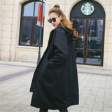 New Fashion 2020 Long Trench Coats Women's Spring Autumn Coats Casual Plus Size Zipper Winter Windbreaker Female Outerwear X18