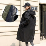 New Fashion 2020 Long Trench Coats Women's Spring Autumn Coats Casual Plus Size Zipper Winter Windbreaker Female Outerwear X18