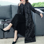 High end Windbreaker Women New 2020 Spring Autumn Long Trench Coat Fashion Slim Single-breasted print Coat Women's Overcoat 2212