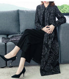 High end Windbreaker Women New 2020 Spring Autumn Long Trench Coat Fashion Slim Single-breasted print Coat Women's Overcoat 2212