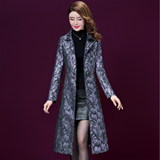 High-quality spring autumn new Women's trench coat fashion Korean loose fit was thin and long windbreaker overcoat plus size